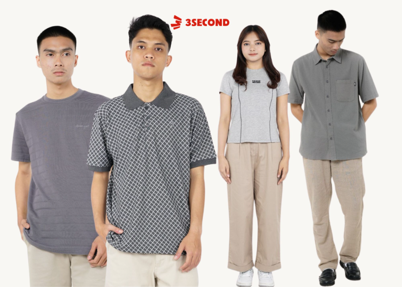mix and match warna abu abu